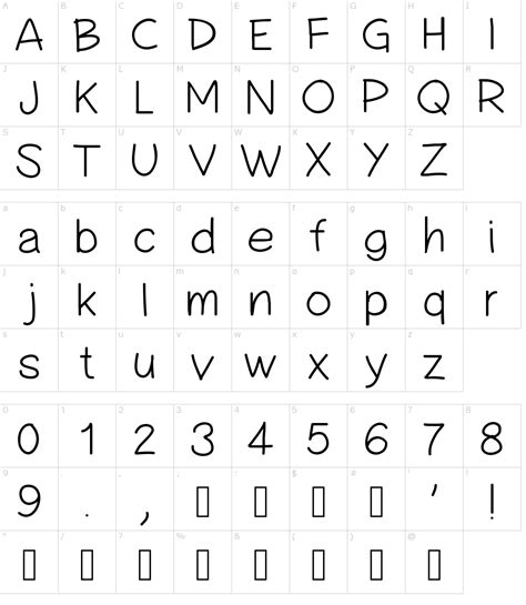 Simple Handwriting Font