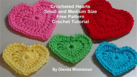 Simple Hearts Crochet pattern by Many Creative Gifts Crochet Patterns