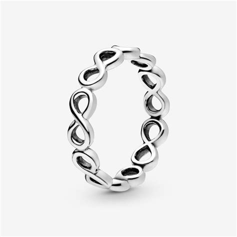 Simple Infinity Band Ring Pandora UK