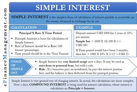 Simple Interest Definition: Who Benefits, With Formula and Example