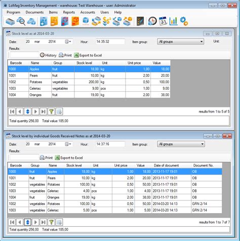 Simple Inventory Management Software and Program - LoMag