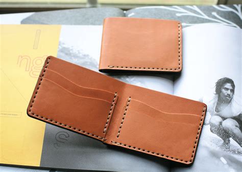 Simple Leather Wallet PDF Template/leathercraft Pattern/wallet Etsy
