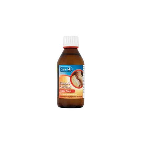 Simple Linctus Sugar Free- 200ml - Caplet Pharmacy