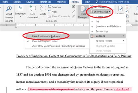 Simple Markup in Microsoft Word 2013 Papercheck