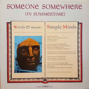 Simple Minds - Someone, Somewhere in Summertime Lyrics Lyrics.com