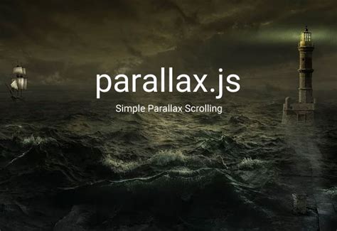 Simple Parallax Scrolling Parallax Js