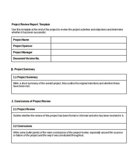 Simple Project Scope Template