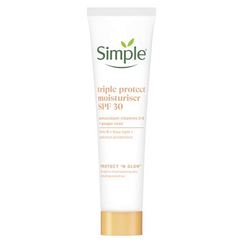 Simple Protect & Glow 2'Si 1 Arada Işıltılı & Temiz Işıltısını. 