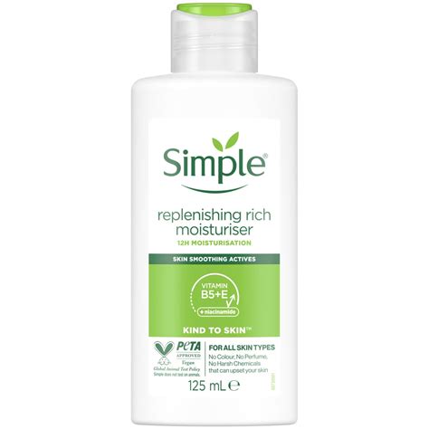 Simple Replenishing Rich Moisturiser 125 ml lyko.com