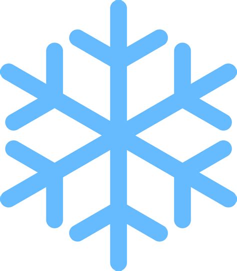 Simple Snowflake Icon PNG & SVG Design For T-Shirts - Vexels