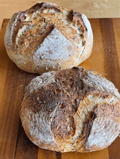 Simple Sourdough MultiGrain Bread Homemade Food Junkie