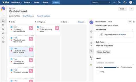 Simple Tasklists for JIRA
