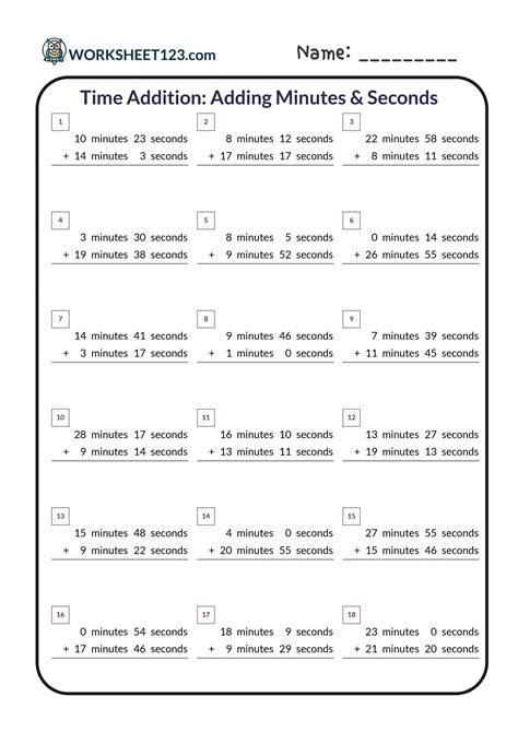 Simple Time Addition