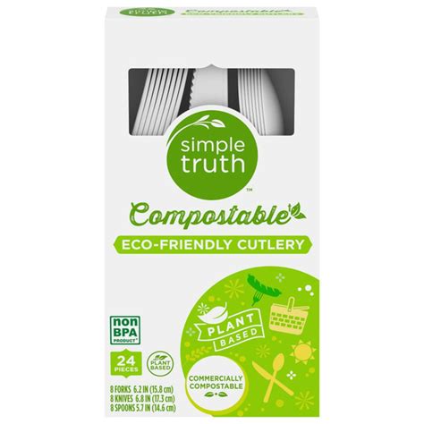 Simple Truth Cutlery, Compostable - instacart.ca