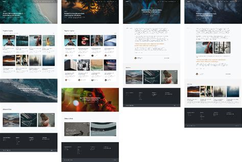 Simple UI Blog Template Free Figma Resource Figma Elements