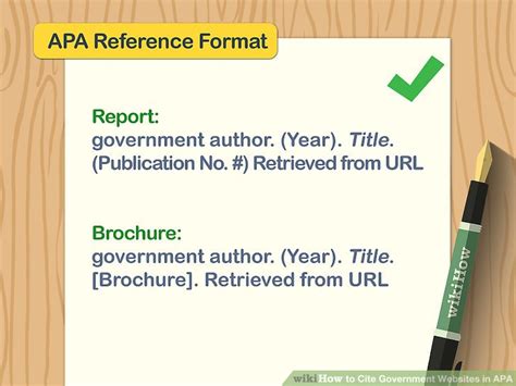 Simple Ways to Cite Government Websites in APA 9 Steps