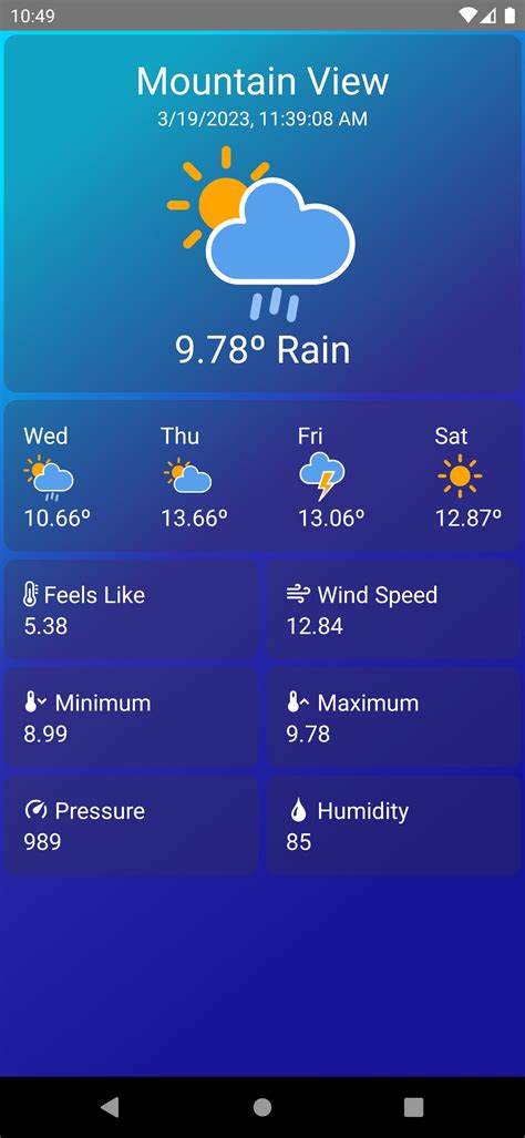 Simple Weather APK Download for Android 