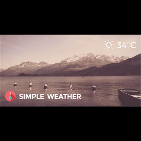Simple Weather Plugin