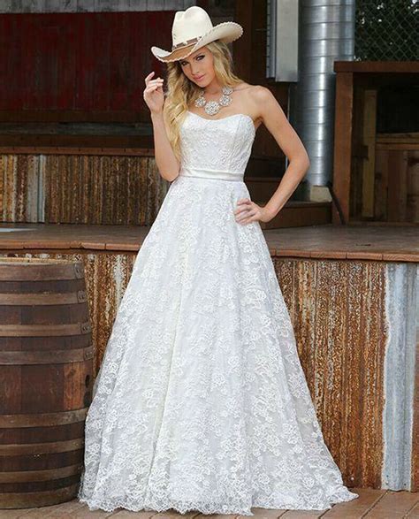 Simple Western Wedding Dresses