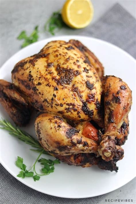 Simple Whole Roasted Chicken