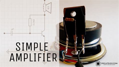 Simple audio circuit projects.  Usually in audio systems we use amplifiers to drive the ...
