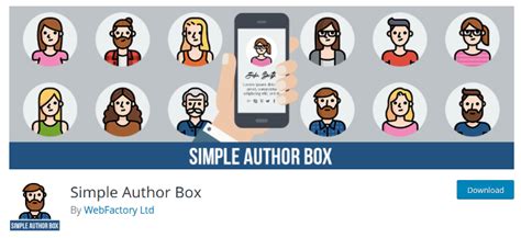 Simple author box