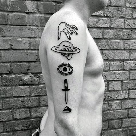 Simple black and white tattoos for guys. Apr 28, 2016 · To explore just how badass your ink can be, navigate the collection of 103 badass tattoos below and be swept away in a deluge of stylish design and cool technical application. See more about - The Top 135 Best Tattoo Ideas for Men. 1. Realistic Badass Tattoo Ideas. Realism lends itself to a bad ass tattoo design like no other style. 