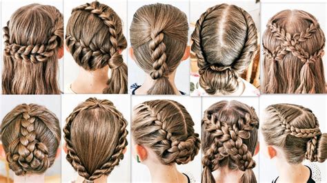 Simple but tasteful hairstyle - YouTube