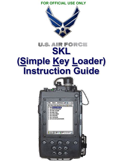 Simple key loader skl operators manual. - Manual do usuario 5 em 1 em portuguese do brasil.