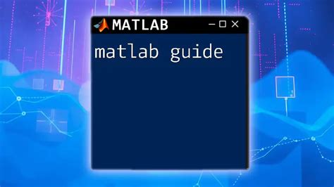 Simple matlab projects.  Explore commands and techniques to boost your skills and ace ...