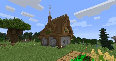 Simple minecraft village house. In this build tutorial i will show you how to build a medieval house in minecraft. This is a simple build with a with a little bit of a fantasy style. It's b... 
