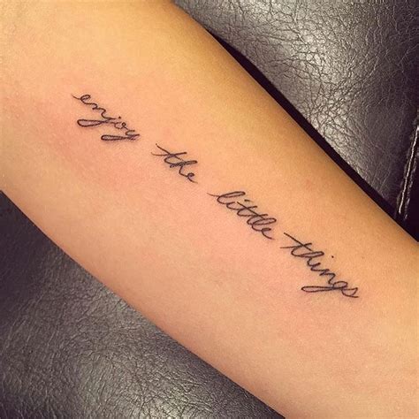 Simple quotes for tattoos. May 11, 2017 · Asking about the quotes tattoo design, people will cheerfully describe the best tattoo that crosses their mind includes the size, the design, the color, the place to put it on, and everything. Their mind will visualize what they really want to apply it in their bodies. 