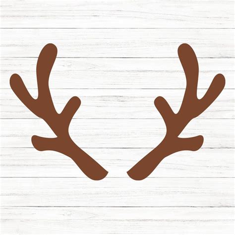 Simple reindeer antlers svg. Check out our reindeer with name svg selection for the very best in unique or custom, handmade pieces from our collage shops. 