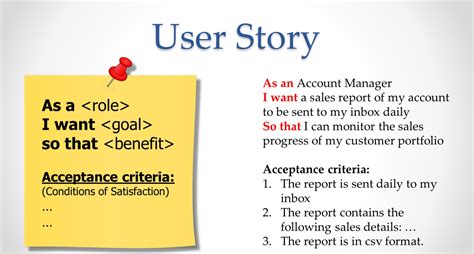 Simple sentences examples.  It’s raining outside right now.  In scrum, user storie...