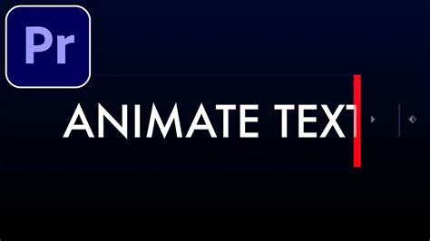 Simple text animation premiere pro rosefer
