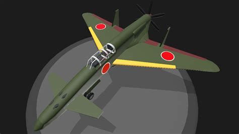 SimplePlanes J7W Shinden