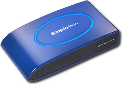 SimpleTech - 320GB External Hard Drive - Blue - Bestbuy