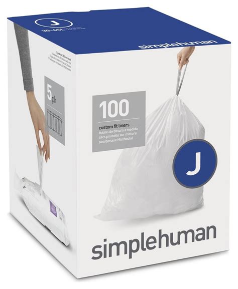Simplehuman J Liner Alternative, For the 30 liter/8 gal can, we