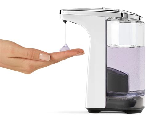 Simplehuman battery soap dispenser.  Condition is New.  1 day ago · Before testin...