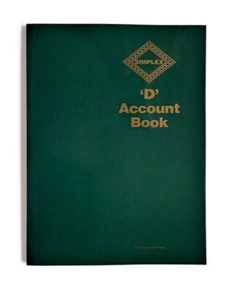 Simplex D Accounts Book - Green for sale online eBay