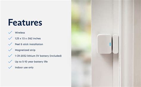 SimpliSafe Door and window sensor in the Door & Window Sensors