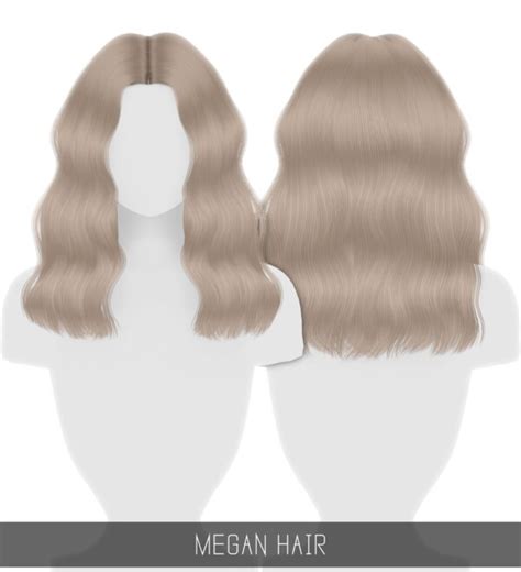 Simpliciaty: Megan Hairstyle • Sims 4 Downloads