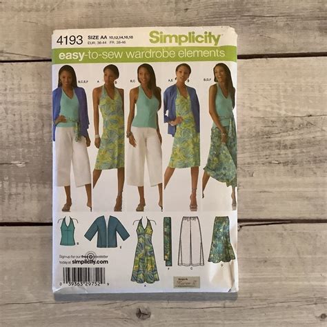 Simplicity 4193 - Etsy