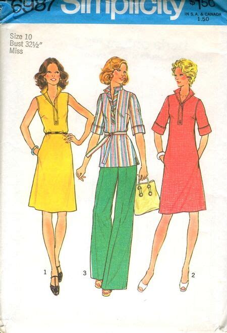 Simplicity 6987 A Vintage Sewing Patterns Fandom