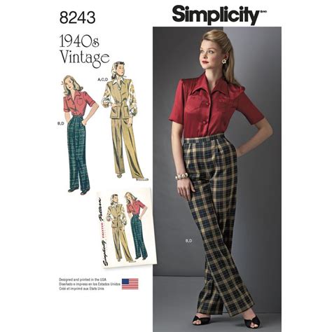 Simplicity 8243 B Vintage clothes patterns, Vintage dresses ...