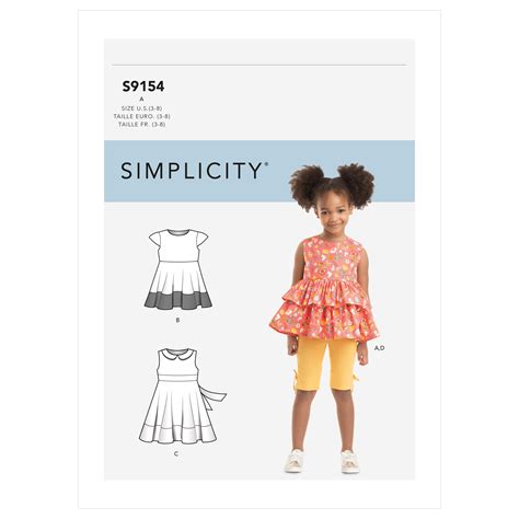 Simplicity 9154 Children