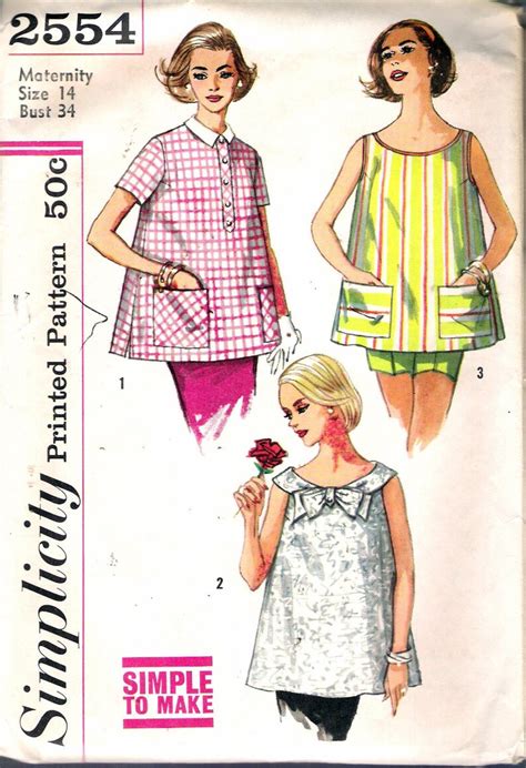 Simplicity Maternity Patterns - Etsy