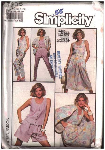 Simplicity Pattern 7935 Women