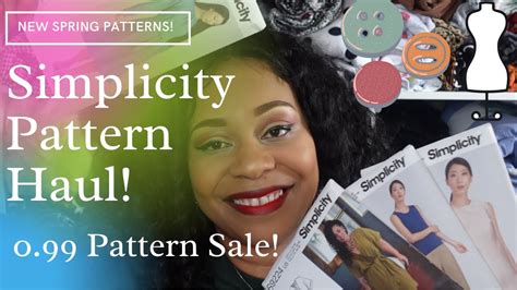 Simplicity Pattern Haul! 0.99 Pattern Sale! Hobby Lobby Pattern Sale