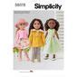 Simplicity S9378 Doll Clothes Pattern JOANN - Jo-Ann Stores